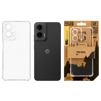 Tactical TPU Plyo Cover Защитный чехол для Motorola G35 / прозрачный (TA-57983123293)