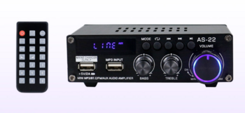 BlitzWolf AS-22 Audio Pastiprinātājs 45W / Bluetooth / USB (AS-22)