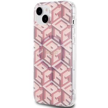 Guess GUHMP15SHGCUSTGP Hardcase IML GCube MagSafe Защитный чехол для iPhone 15 / 14 / 13 6.1
