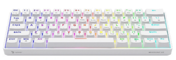 Savio WHITEOUT X2 Mehāniskā tastatūra (WHITEOUTX2BROWN)
