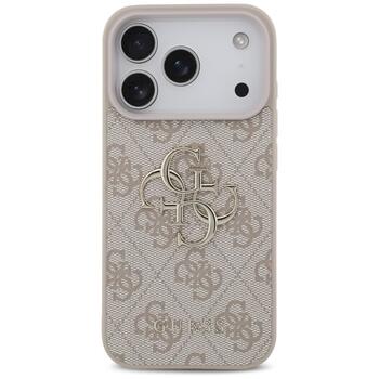 Case Guess 4G Big Logo Защитный чехол для iPhone 17 Pro / розовый (GUHCP17L4GMGPI)