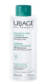 Uriage Thermal Micellar Water Мицеллярная вода для комбинированной и жирной кожи 500 ml (3661434003677)