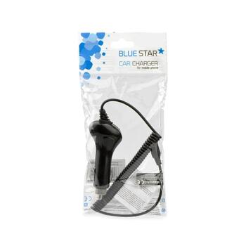 BlueStar Автомобильная Зарядка 12 V / 24 V / 2000 mA Micro USB Черная (BL-CC-2A-BK)