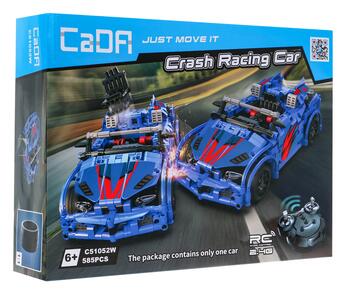 CaDa C51052W R/C Sacīkšu Rotaļu Mašīna Saliekamais Konstruktoru Komplekts 585 daļas (ZKL.C51052W)