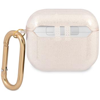 Guess GUA3UCG4GD Glitter Collection Защитный чехол для AirPods 3 / золотой (GUA3UCG4GD)