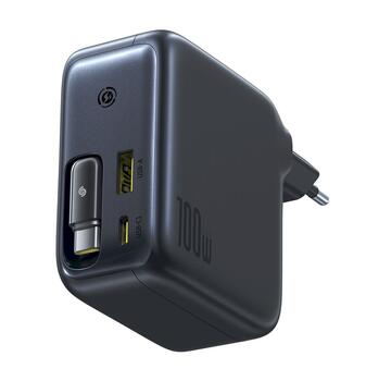 Baseus EnerCore CJ11 Зарядное устройство 100W Cluster / чёрный (E0120M00)