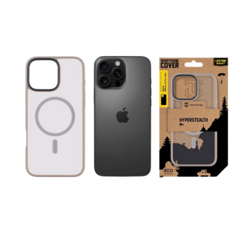 Tactical MagForce Hyperstealth Cover Защитный чехол для iPhone 16 Pro Max / светло-серый (TA-57983121854)