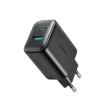 Joyroom JR-TCF13 Travel Charger C+U Tīkla lādētājs PD 25W, SFC, PPS / melns (JR-TCF13-BLK)