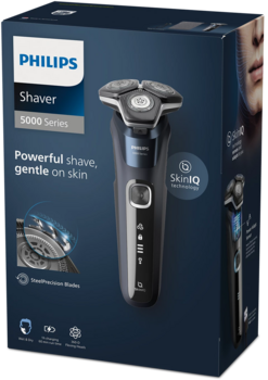 Philips S5885/10 SkinIQ SteelPrecision 360° PowerAdapt бритва (S5885/10)