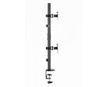 Gembird MA-D2-02 Vertikālais Galda Stiprinājums 2 displejiem 17″-32″ (MA-D2-02)