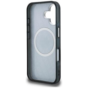 Karl Lagerfeld IML Choupette Head Logo MagSafe Aizsargapvalks priekš iPhone 16 / melns (KLHMP16SHMKBCHK)