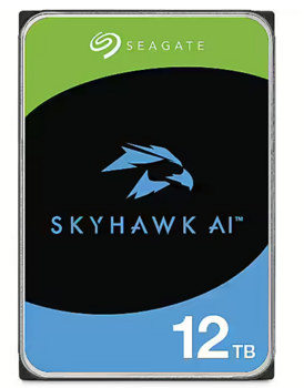 Seagate SkyHawk AI Cietais disks 12TB 3.5