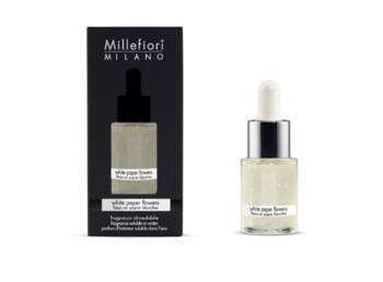 Millefiori Milano  Difuzora šķidrums White Paper Flowers 15 ml (8051938697338)
