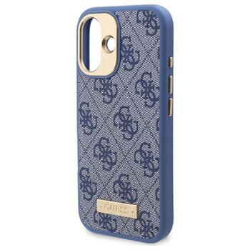 Guess GUHMP16MU4GPRB Hardcase 4G Logo Plate MagSafe Защитный чехол для iPhone 16 Plus 6.7