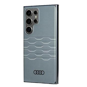 Audi IML Pattern MagSafe Чехол для Samsung Galaxy S24 Ultra (AU-IMLS24U-A6/D3-GY)