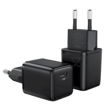 Joyroom Travel Charger Mini Type-C PPS PD Tīkla lādētājs 25W EU / melns (L-P251)