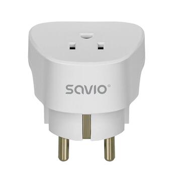 SAVIO AP-01 Travel Сетевой переходник US - EU (AP-01)
