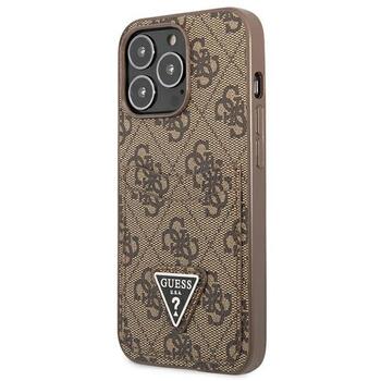 Guess GUHCP13LP4TPW Hardcase 4G Triangle Logo Cardslot Защитный чехол для iPhone 13 Pro / 13 6,1