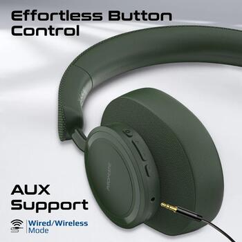 Promate Takt Беспроводные наушники Bluetooth 5.4 / AUX (TAKTGRN)