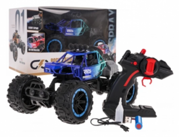 RoGer Real Rock Crawler R/C Rotaļu Automašina 1:16 (RO-2078-BL)