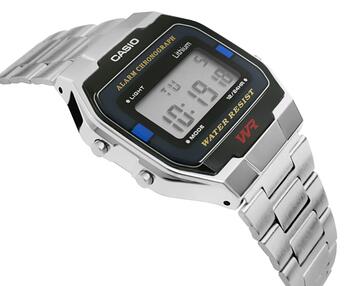 Casio A163WA-1QES Unisex pulkstenis (A163WA-1QES)