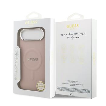 Guess PU Saffiano MagSafe Case Чехол для Apple iPhone 17 Air (GUHMP17MPSAREGSP)