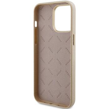 Guess Glitter Glossy Script Back Case Защитный Чехол для Apple iPhone 15 Pro (GUHCP15LPGMCSD)