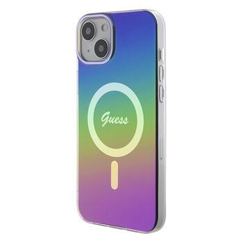 Guess GUHMP15SHITSK Hardcase IML Iridescent MagSafe Защитный чехол для iPhone 15 / 14 / 13 6.1