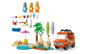 LEGO BLUEY 11202 Bluey's Beach & Family Car Trip Konstruktors (11202)