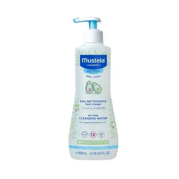 Mustela Bébé No-Rinse Cleansing Water Очищающая вода без смывания 500 ml (3504105035426)