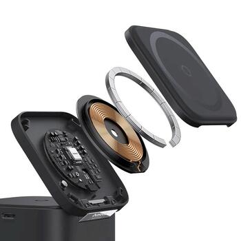 Baseus MagPro 3in1 Magnetic Wireless Charger Магнитное беспроводное зарядное устройство 25W / космический чёрный (P10264100123-01)