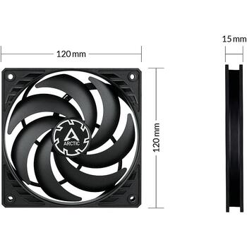Arctic P12 Slim Fan 4-pin / PWM 120mm / 3шт (ACFAN00275A)