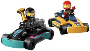 LEGO 60400 Go-Karts and Race Drivers Конструктор (60400)