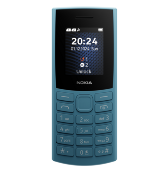 Nokia 105 4G Мобильный телефон Dual SIM Ocean Blue (1GF032CPG1L01)