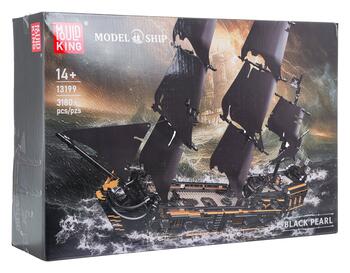 RoGer Pīrātu Kuģa Konstruktora Komplekts Black Pearl 3180gab (5903864977349)