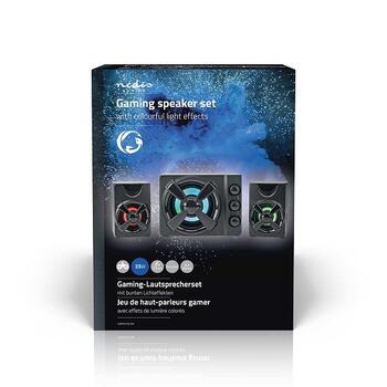Nedis GSPR31021BK Игровой динамик 2.1 / 33W / LED (GSPR31021BK)