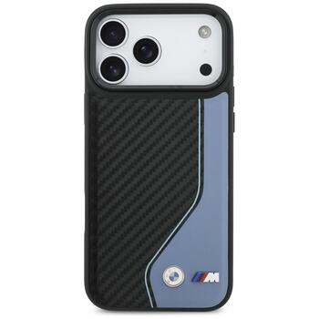 BMW M Carbon Logo MagSafe Case Защитный Чехол для Apple iPhone 17 Pro Max (BMHMP17X25PCCSCBK)
