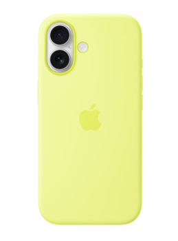 Apple MGEV4ZM/A Silicone Case with MagSafe Защитный чехол для iPhone 17 / Neon Yellow (MGEV4ZM/A)