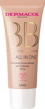 Dermacol All in One Hyaluron Beauty Cream 01 Sand Крем для лица 30 ml (85974272)
