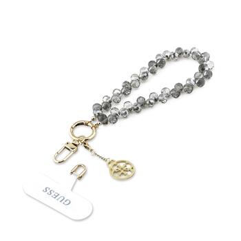 Guess Universal Wrist Strap Crystals 4G Charm / melns (GUUCMDG4CG)