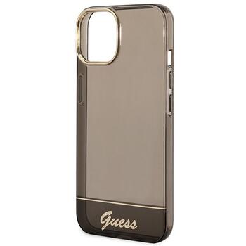 Guess GUHCP14MHGCOK Hardcase Translucent Aizsargapvalks priekš iPhone 14 Plus / 15 Plus 6.7