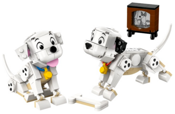 LEGO DISNEY 43271 Lucky & Penny 101 Dalmatians Puppies Konstruktors (43271)