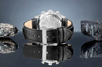 Giewont Vīriešu pulkstenis Chronograph Sapphire GW5630-A3 / melns/zils (GW5630-A3)