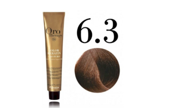 Fanola Oro Therapy Color Keratin Oro Puro Краска для Волос 6.3 100 ml (8032947864461)