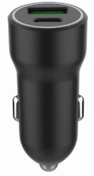 Gembird A2PDQC20 USB-C/USB-A Automašīnas Lādētājs (TA-UC-A2PDQC20-CAR-01)