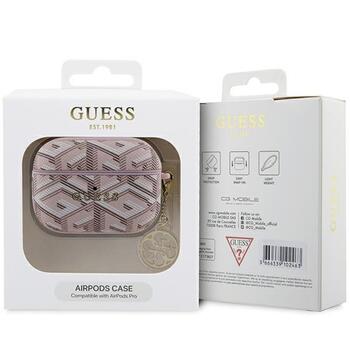 Guess GUAPPGCE4CP Защитный чехол для AirPods Pro GCube Charm / розовый (GUAPPGCE4CP)