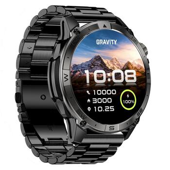 Smartwatch Gravity Ремешок + браслет GT46-4 / чёрный (GT46-4)