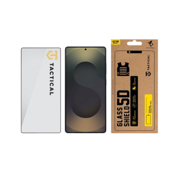 Tactical Glass Shield 5D Защитное стекло для Samsung Galaxy S25 Ultra / чёрный (TA-57983123720)