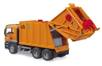 BRUDER 1:16 MAN TGS atkritumu vedējs, 03760