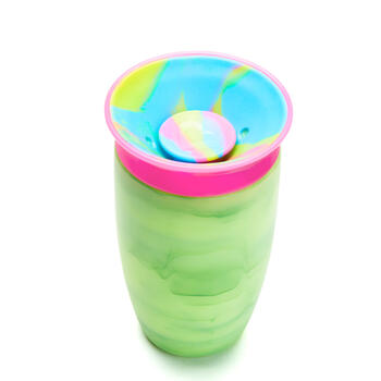 MUNCHKIN pudele, Miracle Tie Dye, Mixed Case, Tropical, 296 ml, 12m+, assort., 90316